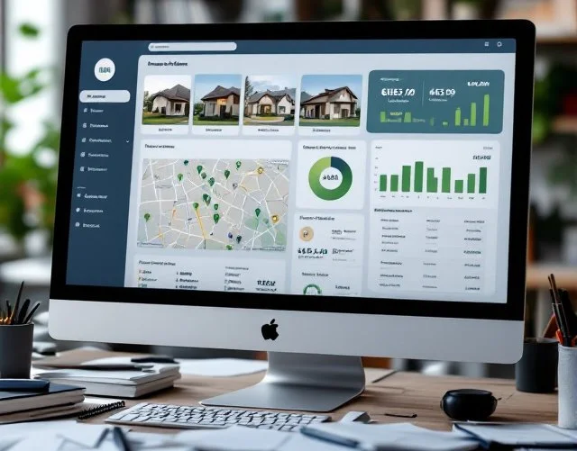 Home appraiser evaluating property value