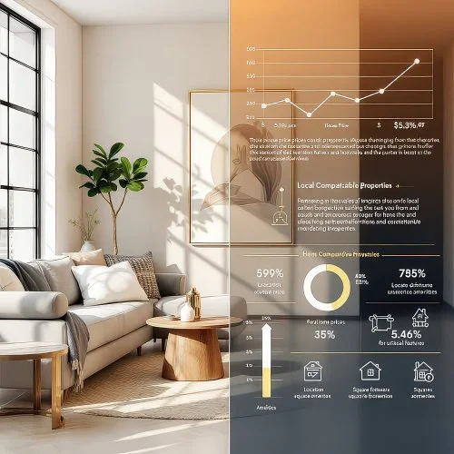 Calculator and financial documents for home affordability
